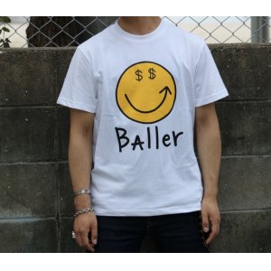 画像3: MR.BAller SMILE TEE/ミスターボーラー スマイル Ｔシャツ ホワイト