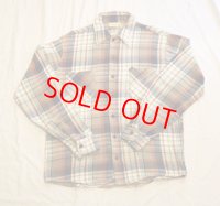 80年代 VINTAGE Sears Fieldmaster チェックヘビーネルシャツ/シアーズ フィールドマスター USED ヴィンテージ　