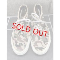  【PRICE DOWN】 30%OFF 90年代　MADE IN USA VINTAGE VANS CHUKKA CAMO/ バンズ　アメリカ製 チャッカ　カモ柄