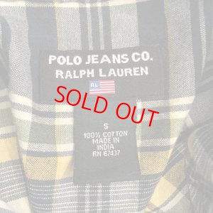 画像3: 90年代 POLO JEANS CO RALPH LAUREN(ポロジーンズ ラルフローレン) 開襟シャツ/open collor shirts