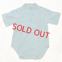 90年代 RALPH LAUREN(ラルフローレン) BOYS 開襟シャツ/ボーイズ オープンカラーシャツ