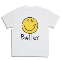 MR.BAller SMILE TEE/ミスターボーラー スマイル Ｔシャツ ホワイト