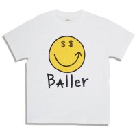 MR.BAller SMILE TEE/ミスターボーラー スマイル Ｔシャツ ホワイト