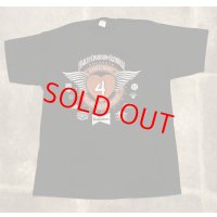  1987年 VINTAGE HARLEY DAVIDSON (ハーレー ダビッドソン) love ride TO BENEFIT MDA TEE BLACK/ヴィンテージ Tシャツ デッドストック ブラック