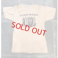 70年代 VINTAGE FOREIGNER Tシャツ / フォリナー 1977年 ヴィンテージ 