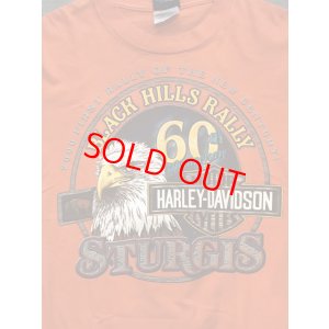 画像2:  【PRICE DOWN】 20%OFF 00年 Mexico製  harley davidson  60th anniversary Tシャツ / ハーレー ダビッドソン 60周年記念 ヴィンテージ