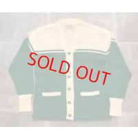 40〜50年代 VINTAGE WELGRUME sportswear レタードカーディガン /USED ヴィンテージ　