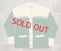 40〜50年代 VINTAGE WELGRUME sportswear レタードカーディガン /USED ヴィンテージ　