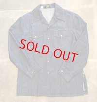 70年代 Wrangler DENIM SHIRTS /ラングラー デニム シャツ VINTAGE USED 古着 