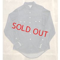 80年代 Rockmount DENIM WESTERN SHIRTS /ロックマウント  デニム ウエスタンシャツ VINTAGE USED 古着 
