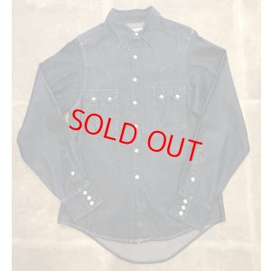 画像1: 80年代 Rockmount DENIM WESTERN SHIRTS /ロックマウント  デニム ウエスタンシャツ VINTAGE USED 古着 