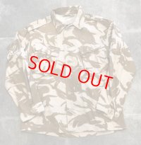 90年代 VINTAGE  UK軍 DESERT DPM ミリタリー ジャケット/イギリス軍 デザートカモ柄 古着