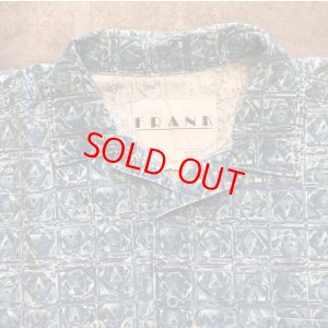 画像2:  【PRICE DOWN】 30%OFF FRANK  開襟 柄シャツ USED/オープンカラーシャツ