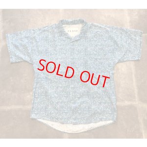 画像1:  【PRICE DOWN】 30%OFF FRANK  開襟 柄シャツ USED/オープンカラーシャツ