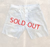 LEVIS (リーバイス) 501 66前期 VINTAGE DENIM CUTOFF SHORTS /ヴィンテージ 古着 デニム カットオフ ショーツ パンツ 