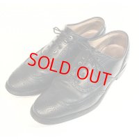 BrooksBrothers(ブルックスブラザーズ) ALDEN(オールデン) WINGTIP SHOES BLACK /アメリカ製 ウィングチップ レザーシューズ