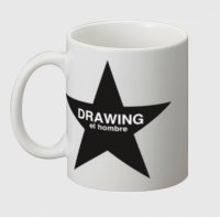 Drawing(ドローイング)original STAR MUG WHITE/オリジナル　スター　マグカップ　コーヒーマグ　　ホワイト