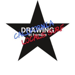 画像3:  Drawing (ドローイング) ORIGINAL STAR CLS TEE WHITE/ オリジナル スター Ｔシャツ ホワイト