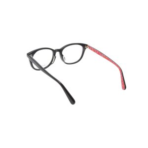 画像2: marimekko (マリメッコ) 32-0004 ウェリントン メガネ BLACK×RED/ブラック レッド 眼鏡
