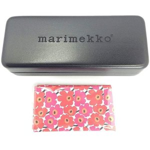 画像5: marimekko (マリメッコ) 32-0030-03 メタルラウンドメガネ BROWN×RED/ ブラウン レッド 眼鏡