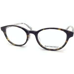 画像1: marimekko (マリメッコ) 32-0026-01 ウェリントン メガネ TORTOISE/ べっ甲柄 眼鏡