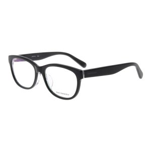 画像1: marimekko (マリメッコ) 32-0003-01 ウェリントン メガネ BLACK/ ブラック 眼鏡