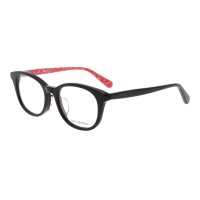marimekko (マリメッコ) 32-0004 ウェリントン メガネ BLACK×RED/ブラック レッド 眼鏡