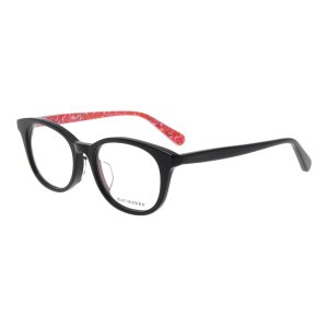 画像1: marimekko (マリメッコ) 32-0004 ウェリントン メガネ BLACK×RED/ブラック レッド 眼鏡