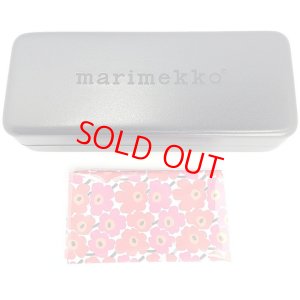 画像5: marimekko (マリメッコ) 32-0029-01 メタルウェリントンメガネ SILVER×PINK/ シルバー ピンク 眼鏡