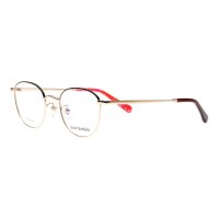 marimekko (マリメッコ) 32-0030-03 メタルラウンドメガネ BROWN×RED/ ブラウン レッド 眼鏡