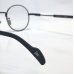 画像5:  yohji yamamoto (ヨウジヤマモト) 19-0028 ラウンドメタル メガネ BLACK/ ブラック 眼鏡