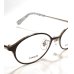 画像7: marimekko (マリメッコ) 32-0033 メタル オーバル メガネ BROWN/ブラウン 眼鏡