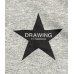 画像3: Drawing (ドローイング) ORIGINAL STAR  SWEAT PARKA GREY/ スター スウェット プルパーカー グレー