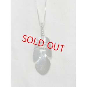 画像4: INDIAN JEWELRY  NAVAJO族 Ben Begay作 FEATHER NECKLESS /ナバホ族  フェザー ネックレス インディアンジュエリー