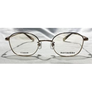 画像2: marimekko (マリメッコ) 32-0017-06 メタルフレーム メガネ SILVER×GRAY/ シルバー グレー 眼鏡
