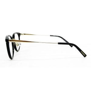 画像3: VIKTOR&ROLF (ヴィクター＆ロルフ) 70-0177-2 ウェリントン コンビ メガネ BLACK×GOLD/ ブラック  ゴールド眼鏡