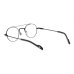 画像4:  yohji yamamoto (ヨウジヤマモト) 19-0027-1 ツーブリッジ メタル メガネ MATT BLACK/ マットブラック ティアドロップ 眼鏡 (4)