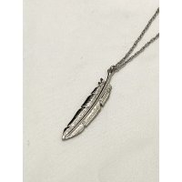 FEATHER NECKLACE SILVER/ フェザー ネックレス シルバー