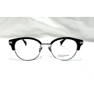 画像2:  yohji yamamoto (ヨウジヤマモト) 19-0022-2 ブロー メガネ BLACK/ サーモント ブラック 眼鏡