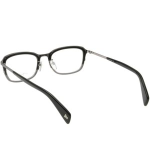 画像3:  yohji yamamoto (ヨウジヤマモト) 19-0006-2 ウェリントン メガネ BLACK/ ブラック 眼鏡