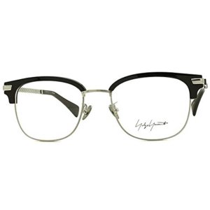 画像1:  yohji yamamoto (ヨウジヤマモト) 19-0021-1 ブロー メガネ BLACK/ サーモント ブラック 眼鏡