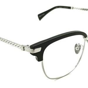 画像2:  yohji yamamoto (ヨウジヤマモト) 19-0021-1 ブロー メガネ BLACK/ サーモント ブラック 眼鏡