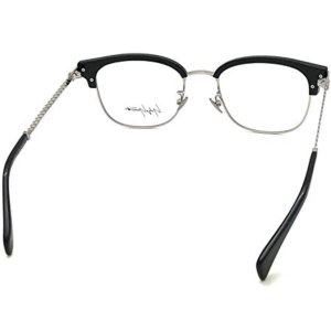 画像4:  yohji yamamoto (ヨウジヤマモト) 19-0021-1 ブロー メガネ BLACK/ サーモント ブラック 眼鏡