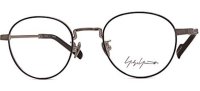  yohji yamamoto (ヨウジヤマモト) 19-0029-5 メタル ボストン メガネ BLACK/ ブラック 眼鏡