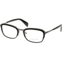  yohji yamamoto (ヨウジヤマモト) 19-0006-2 ウェリントン メガネ BLACK/ ブラック 眼鏡