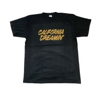  Drawing (ドローイング) ORIGINAL California Dreamin' TEE ORANGE × BLACK / オリジナル カリフォルニアドリーミング 夢のカリフォルニア Ｔシャツ オレンジ ブラック