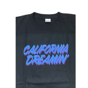 画像2:  Drawing (ドローイング) ORIGINAL California Dreamin' TEE BLUE×BLACK / オリジナル カリフォルニアドリーミング 夢のカリフォルニア Ｔシャツ ブルー ブラック