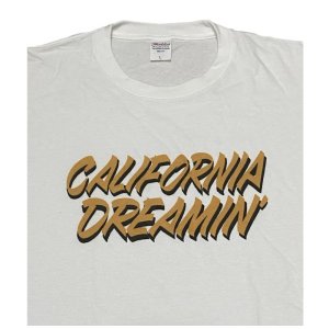 画像2:  Drawing (ドローイング) ORIGINAL California Dreamin' TEE ORANGE×WHITE / オリジナル カリフォルニアドリーミング 夢のカリフォルニア Ｔシャツ オレンジ ホワイト