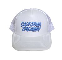  Drawing (ドローイング) ORIGINAL California Dreamin' MESH CAP  WHITE × BLUE/ オリジナル カリフォルニアドリーミング 夢のカリフォルニア メッシュキャップ ホワイト