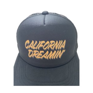 画像2:  Drawing (ドローイング) ORIGINAL California Dreamin' MESH CAP BLACK×ORANGE/ オリジナル カリフォルニアドリーミング 夢のカリフォルニア メッシュキャップ ブラック